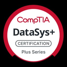 CompTIA DataSys+ certification logo
