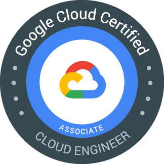 Google Cloud Associate Cloud Engineer certification logo