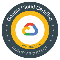 Google Cloud Professional Cloud Architect certification logo